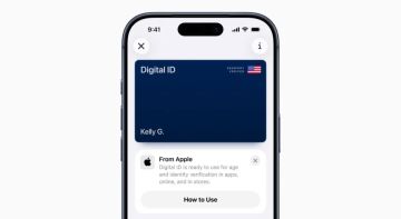 آبل تطلق ميزة Digital ID لجوازات السفر