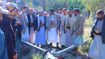 افتتاح مشروع الطاقة الشمسية لبئر الوشلي بمديرية صنعاء القديمة