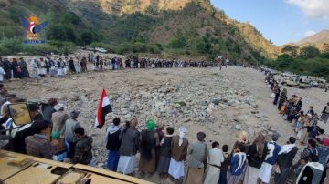 حجة.. قبائل بني العوام تعلن النفير تأكيدا للجهوزية لمواجهة الأعداء حجة.. قبائل بني العوام تعلن النفير تأكيدا للجهوزية لمواجهة الأعداء