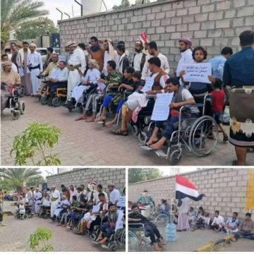 من جبهات القتال إلى رصيف الاعتصام.. أبطال الحرب في مأرب بلا علاج ولا رواتب