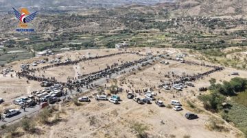 نكف قبلي مسلح لقبائل مديرية الرضمة بإب تأكيدا على النفير العام والجهوزية