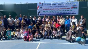 اختتام البطولة المفتوحة لفئات التنس في صنعاء