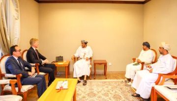 غروندبرغ ينهي زيارة لمسقط تفاصيل