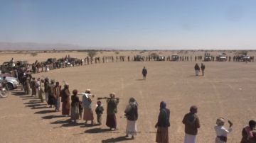 وقفة مسلحة لأحفاد بلال في الجوف وفاء للشهداء وإعلانا للجهوزية