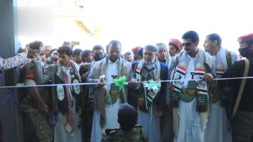 افتتاح معرض ومتحف شهداء قوات حرس الحدود في صعدة افتتاح معرض ومتحف شهداء قوات حرس الحدود في صعدة