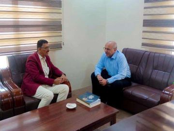 الكثيري يبحث تنسيق الجهود مع مكتب الشؤون الاجتماعية بساحل حضرموت الكثيري يبحث تنسيق الجهود مع مكتب الشؤون الاجتماعية بساحل حضرموت