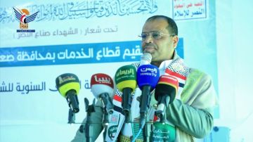 فعالية لقطاع الخدمات بصعدة بذكرى سنوية الشهيد