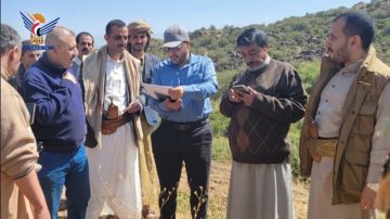 بدء العمل بمشروع حفر بئر ارتوازية بمنطقة المشيريق في مديرية حبيش بإب بدء العمل بمشروع حفر بئر ارتوازية بمنطقة المشيريق في مديرية حبيش بإب