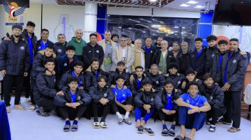 وزارة الشباب تنظم حفل تكريم وتوديع منتخبي الناشئين والأولمبي بصنعاء وزارة الشباب تنظم حفل تكريم وتوديع منتخبي الناشئين والأولمبي بصنعاء