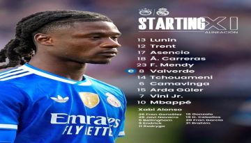 ألونسو يعلن تشكيلة ريال مدريد الرسمية لمواجهة أولمبياكوس