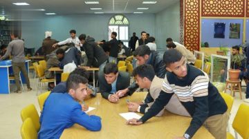 تدشين المسابقات العلمية في جامعة صنعاء تدشين المسابقات العلمية في جامعة صنعاء