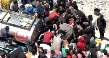 الأمم المتحدة: غزة تواجه أزمة مياه خانقة وسط مخاوف من تفشي الكوليرا الأمم المتحدة: غزة تواجه أزمة مياه خانقة وسط مخاوف من تفشي الكوليرا