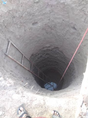 أهالي حبيل مسويداء يبادرون بحفر بئر مياه ويناشدرون السلطة المحلية ورجال الخير المساهمة في إنجاز المشروع