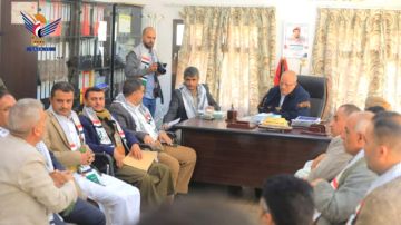 اجتماع بصنعاء يناقش آلية تطوير أداء المؤسسة العامة للمسالخ اجتماع بصنعاء يناقش آلية تطوير أداء المؤسسة العامة للمسالخ