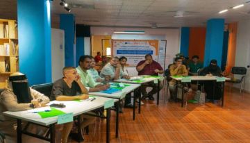 عدن للفنون تطلق ورش سلام في صيرة