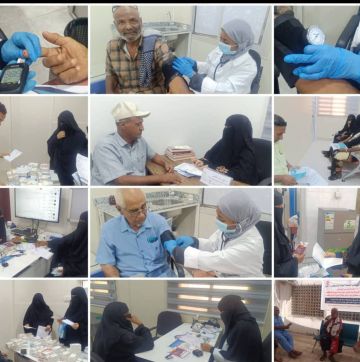  إختتام فعاليات المخيم الطبي المجاني لأمراض الضغط والسكري بنجاح كبير 