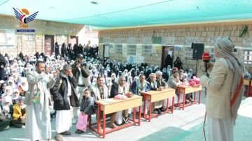 افتتاح معرض صور الشهداء وتكريم أسرهم في مديرية صنعاء الجديدة