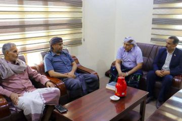 الكثيري يطلع على مجمل الأوضاع بوادي حضرموت الكثيري يطلع على مجمل الأوضاع بوادي حضرموت