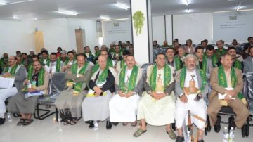 المكاتب التنفيذية في صنعاء تنظم فعالية خطابية بالذكرى السنوية للشهيد