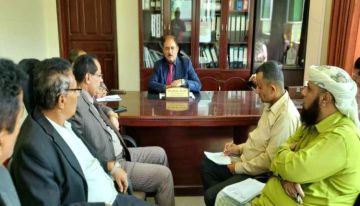 بحث إنشاء مدينة صناعية حديثة في الضالع