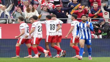 جيرونا يحقق فوزه الثاني على حساب ألافيس في الليجا الإسبانية