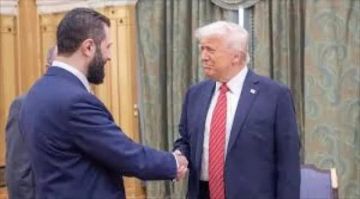 اجتماع تاريخي بين الشرع وترامب في البيت الأبيض