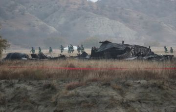 مصرع 20 جنديا تركيا في تحطم طائرة شحن عسكرية بجورجيا