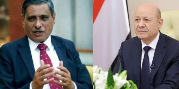 عاجل: البحسني يهدد باتخاذ خطوات أحادية مع أعضاء بمجلس القيادة ويدلي بتصريحات مفاجئة تجاه الرئيس العليمي عاجل: البحسني يهدد باتخاذ خطوات أحادية مع أعضاء بمجلس القيادة ويدلي بتصريحات مفاجئة تجاه الرئيس العليمي