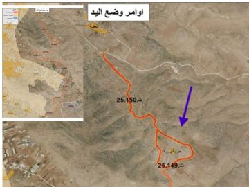  الجدار والاستيطان الفلسطينية: العدو الإسرائيلي يستولي على 1042 دونما من أراضي طوباس والأغوار