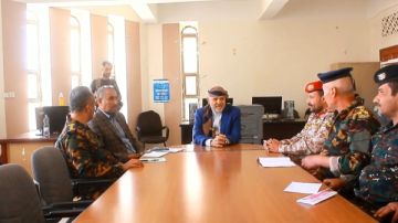 محافظ تعز يرأس اجتماعا أمنيا لقيادة الحملة المشتركة بين تعز ولحج