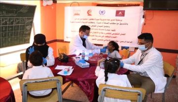 حملة طبية تطوعية لفحص وعلاج أطفال من فئة الصم والبكم في عدن حملة طبية تطوعية لفحص وعلاج أطفال من فئة الصم والبكم في عدن