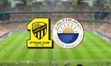 يلا شوت بلس..بث مباشر مباراة الاتحاد ضد الشارقة اليوم في دوري أبطال آسيا للنخبة