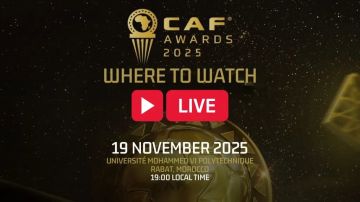 بث مباشر حفل جوائز الكاف 2025.. مشاهدة سباق الأفضل في إفريقيا CAF Awards بث مباشر حفل جوائز الكاف 2025.. مشاهدة سباق الأفضل في إفريقيا CAF Awards
