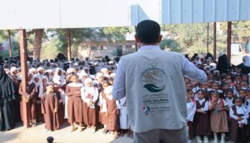 دعم مركز الملك سلمان للإغاثة يشجع آلاف الأطفال من المجتمع المضيف والنازحين لمواصلة التعليم