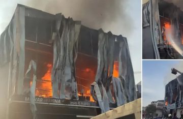 مصرع 6 أشخاص في حريق بمعمل للعطور في تركيا مصرع 6 أشخاص في حريق بمعمل للعطور في تركيا