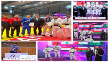 منتخب بلادنا للجودو يحقق ثلاث ميداليات في بطولة غرب آسيا بالاردن