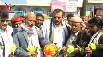 الضالع.. افتتاح معرض وزيارة روضة الشهداء في مديرية قعطبة