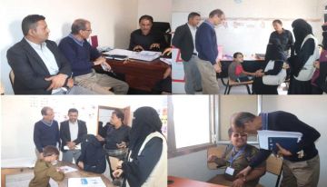 وزارة الشؤون الاجتماعية وصندوق المعاقين في زيارة لمؤسسة ابرار لأطفال التوحد بلحج