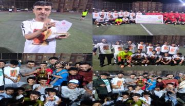 وسط أجواء احتفالية صاخبة ومشاركة عدد كبير من نجوم الزمن الجميل.. فعالية كروية رائعة تكريما للنجم رياض باهرمز وفاءا وعرفانا لما قدمه للكرة العدنية طوال مسيرته