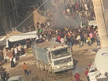 استشهاد 5 فلسطينيين جراء غارة إسرائيلية استهدفت سيارة في مدينة غزة