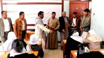 البخيتي يدشن المرحلة الأولى من المسابقات المنهجية لأبناء الشهداء في مدارس ذمار