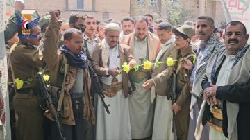 فعالية وافتتاح معرض صور شهداء مديرية جبل الشرق بذمار