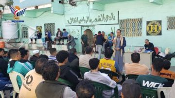 تنفيذ نشاط ثقافي للمشاركين في بطولة السلة بإب