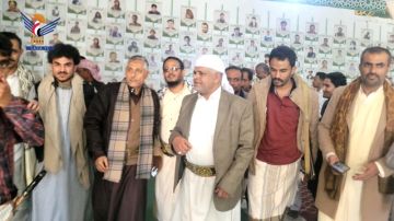 منتسبو القضاء يزورون معرض وروضة الشهداء في مدينة البيضاء