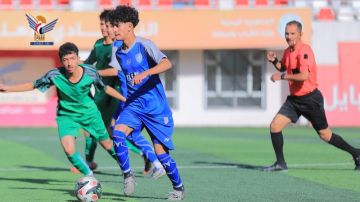 الوحدة يهزم اليرموك ويعتلي صدارة دوري سقطرتي لأندية شباب الأمانة