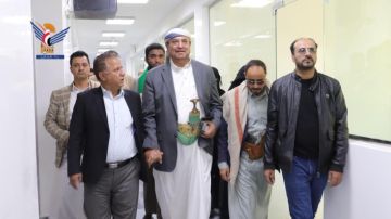 مستشفى فلسطين بأمانة العاصمة يتسلم المبنى الإداري الجديد مستشفى فلسطين بأمانة العاصمة يتسلم المبنى الإداري الجديد