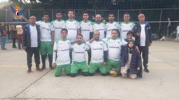 فوز الداخلية والخدمة المدنية والضرائب والجمارك في بطولة الوزارات للكرة الطائرة