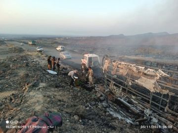 عشرات القتلى بحادث مروع جنوب اليمن عشرات القتلى بحادث مروع جنوب اليمن