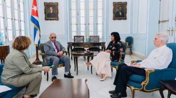 السفير ناشر يلتقي نائبة وزير الخارجية الكوبي السفير ناشر يلتقي نائبة وزير الخارجية الكوبي