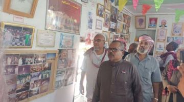 انتقالي القطن يفتتح معرض الصور الفوتوغرافية والتراث لعدة حافة القطن